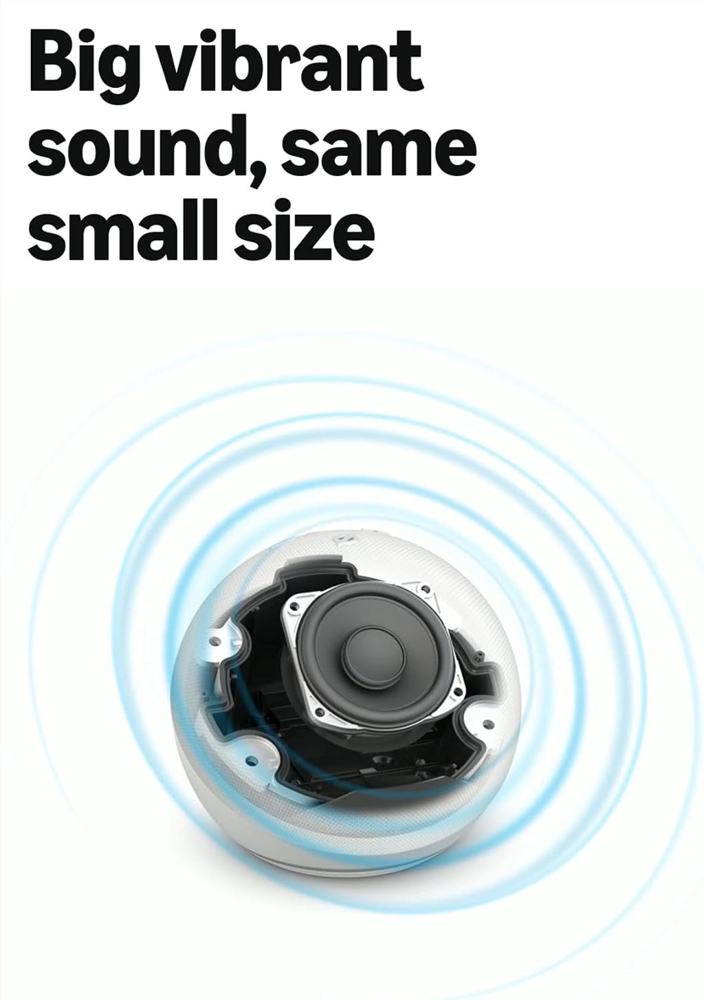 Echo Dot (Latest Model) - Premium Sound Quality, Perfect for Any Room, Glacier White
