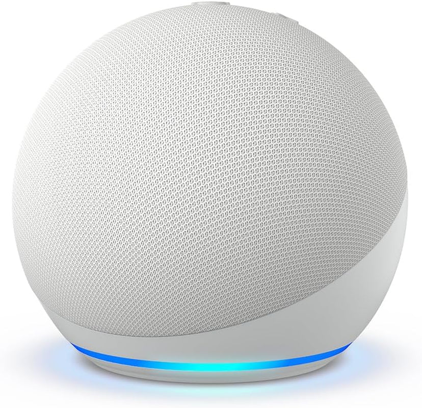 Echo Dot (Latest Model) - Premium Sound Quality, Perfect for Any Room, Glacier White